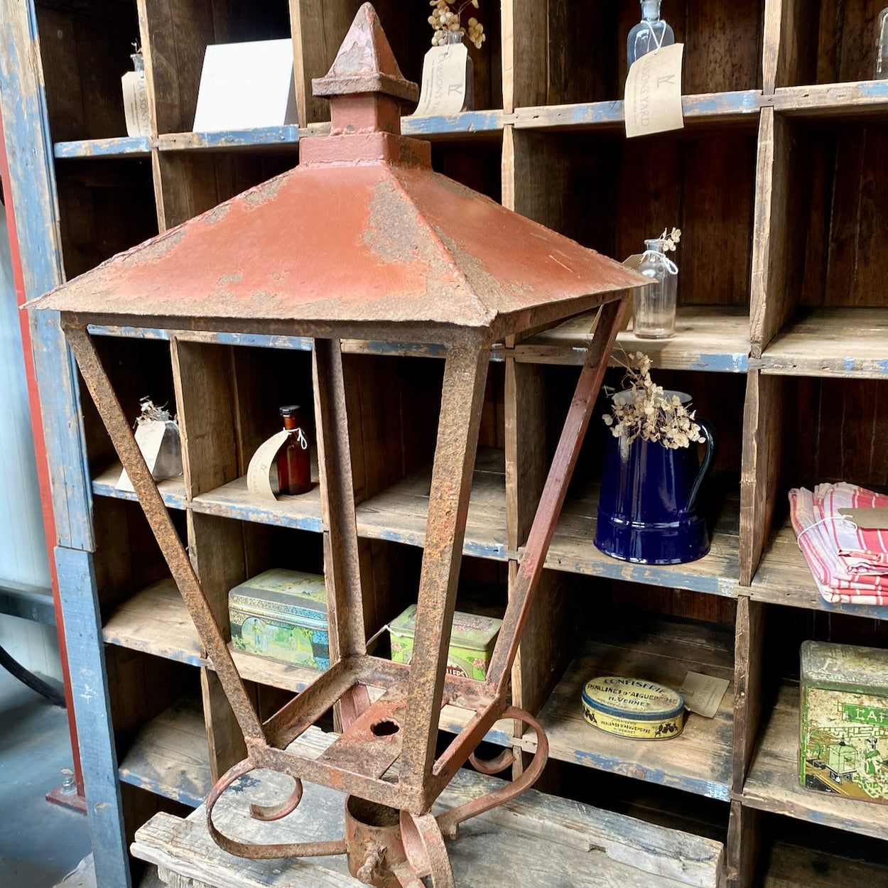Vintage Blacksmiths Victorian Style Garden Lamp