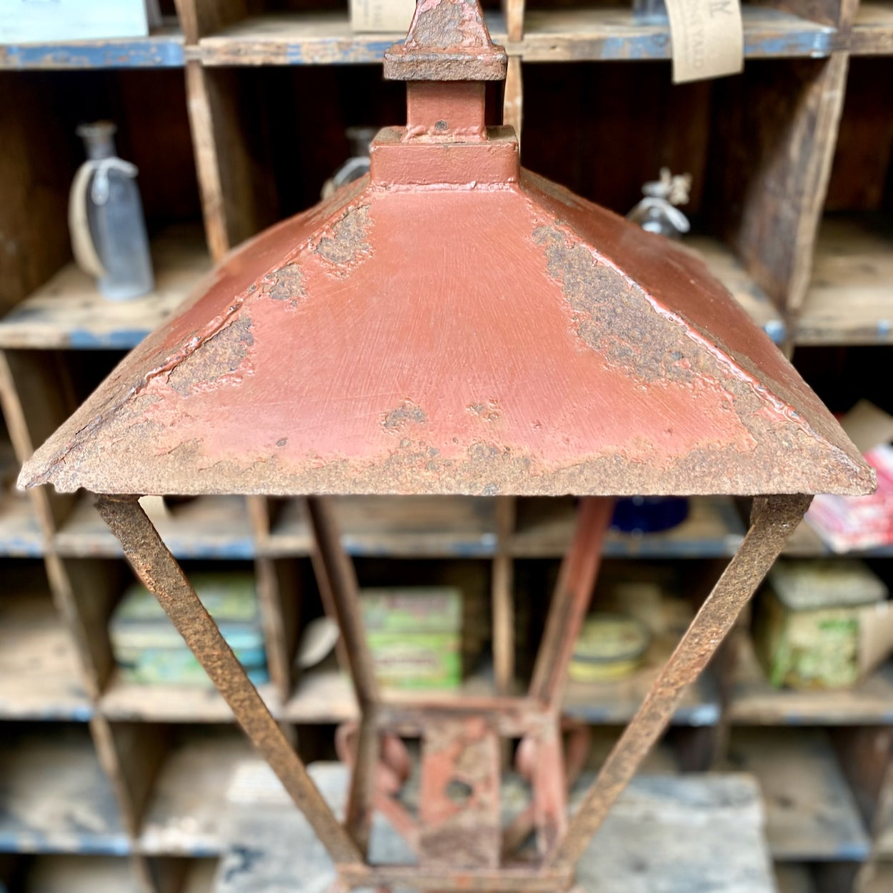 Vintage Blacksmiths Victorian Style Garden Lamp