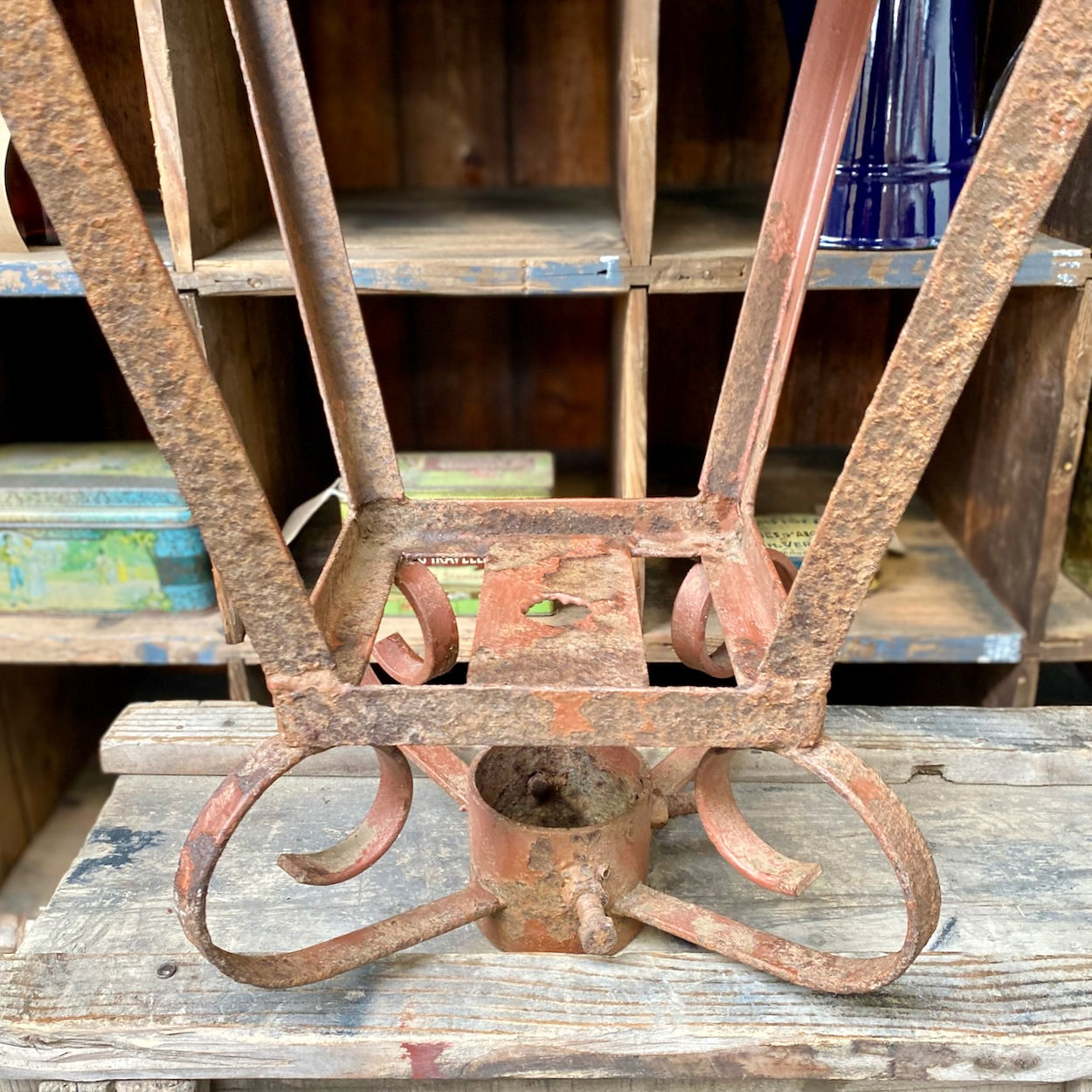 Vintage Blacksmiths Victorian Style Garden Lamp