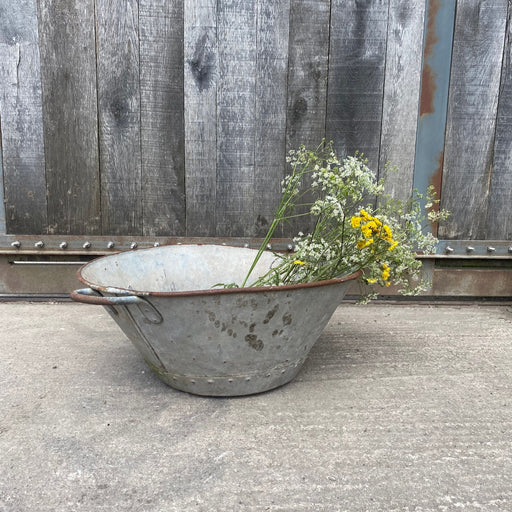 Wonky Oval Galvanised Bath/Planter