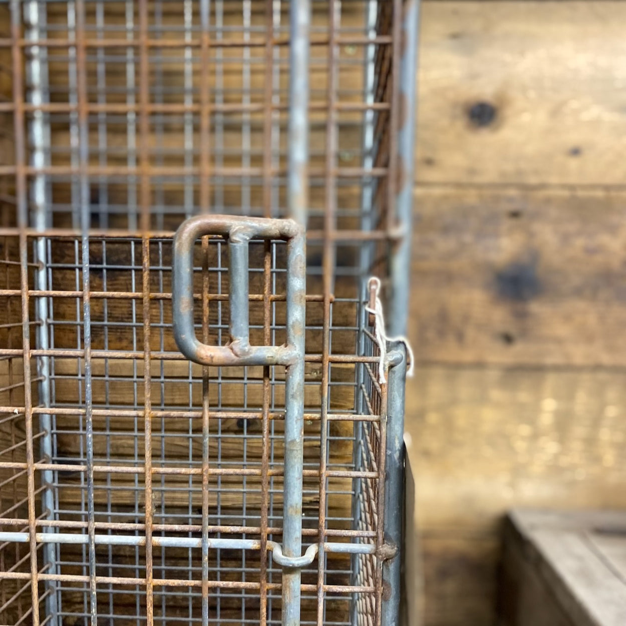 Industrial Galvanised Mesh Locker