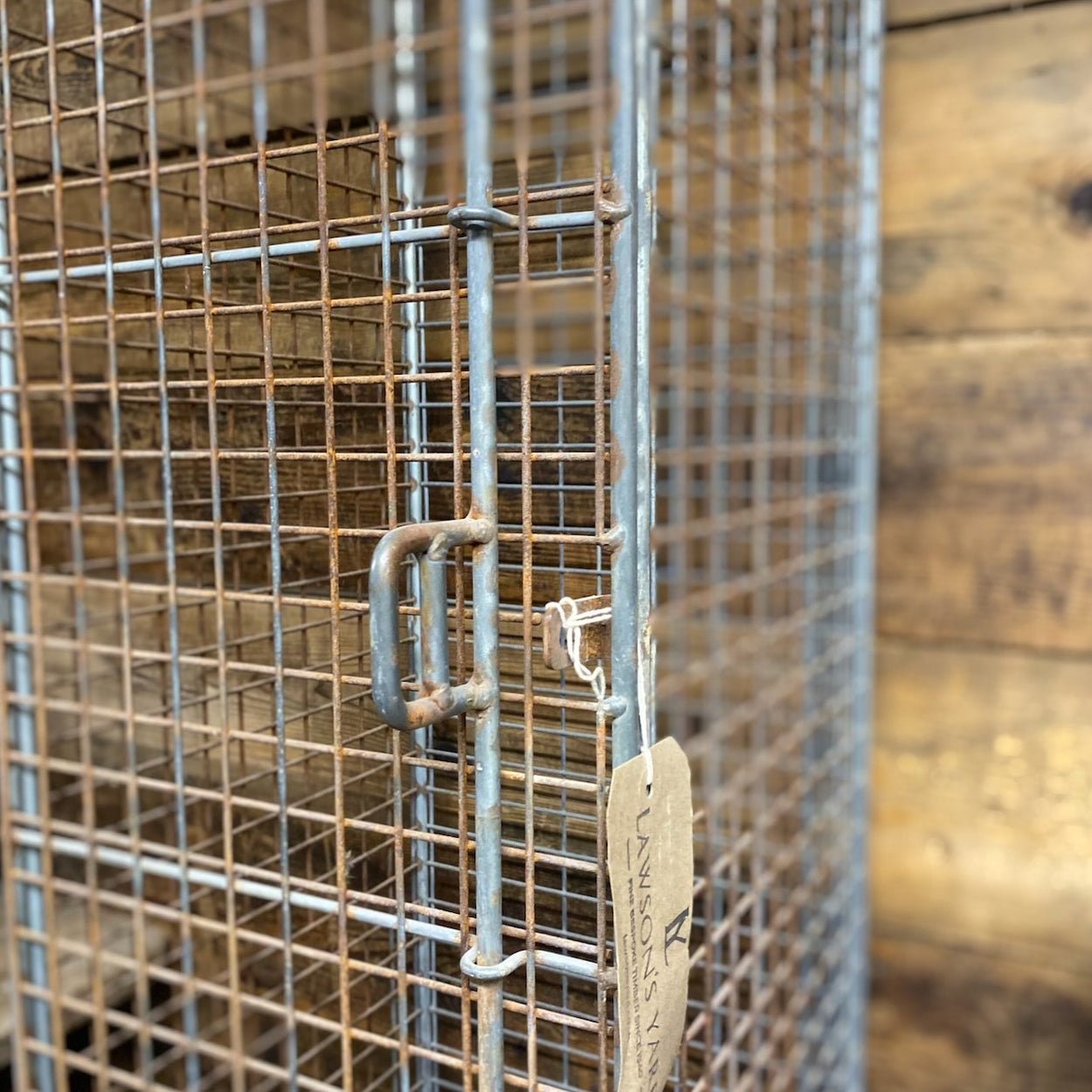 Industrial Galvanised Mesh Locker
