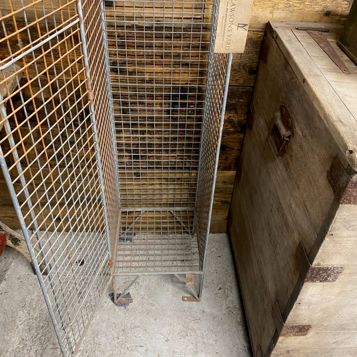 Industrial Galvanised Mesh Locker