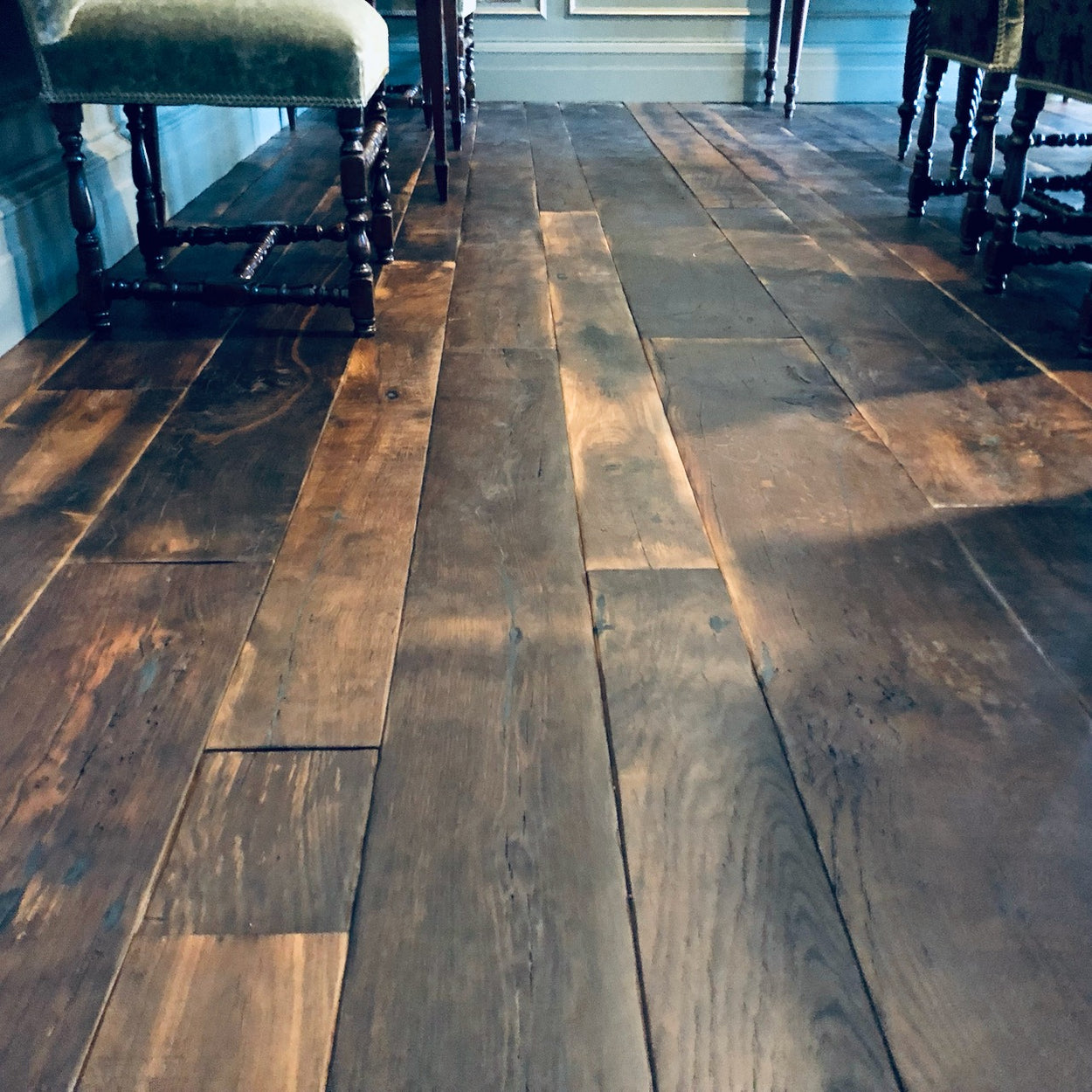 engineered reclaimed oak floorboards
