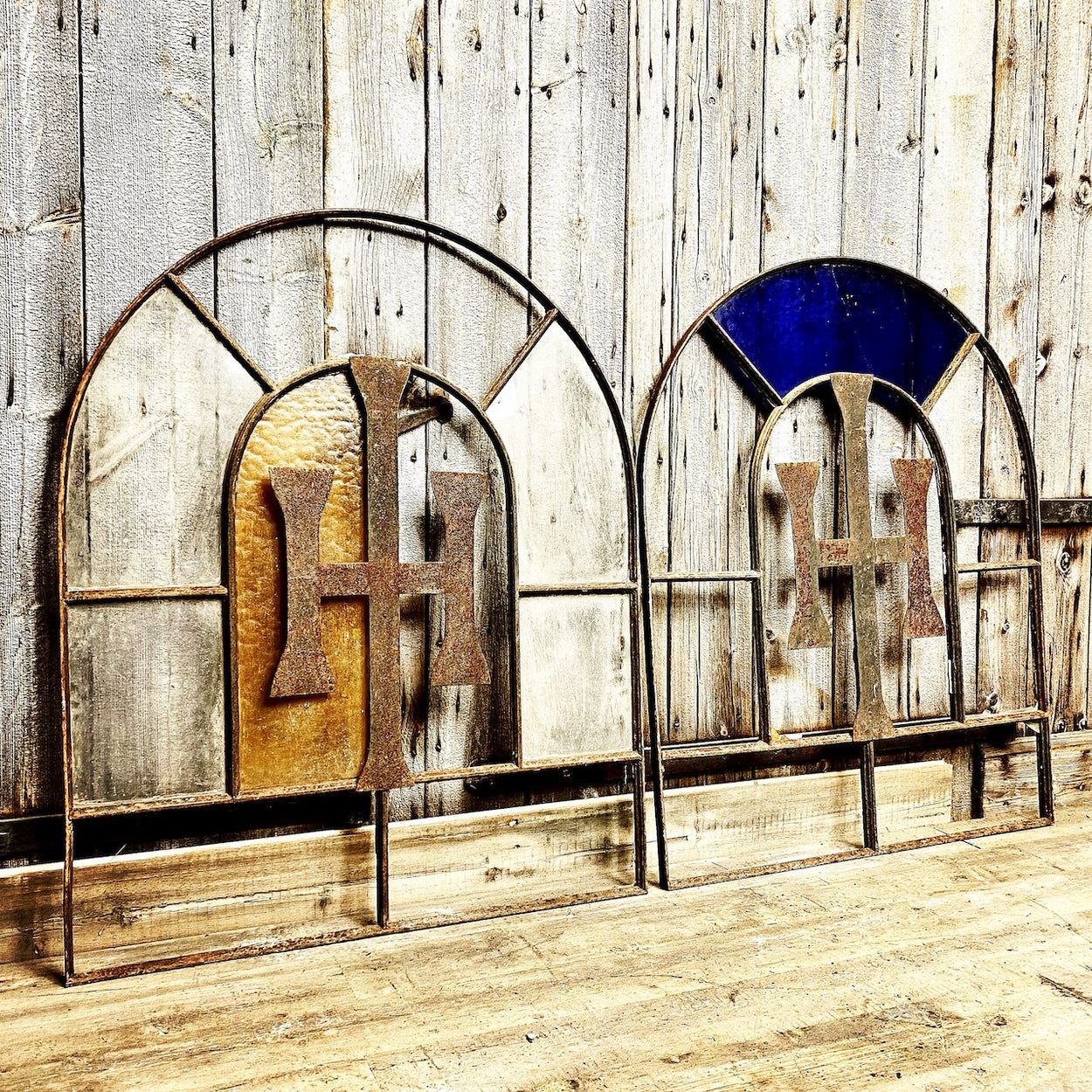 Reclaimed Arch Crittall Windows