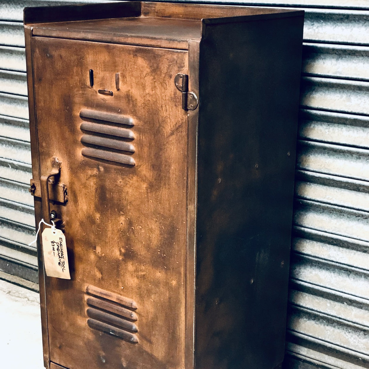Vintage Engineers Cabinet.