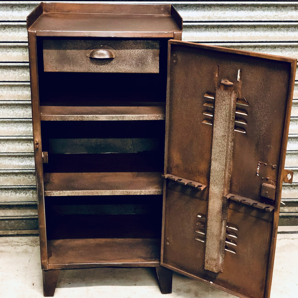 Vintage Engineers Cabinet.