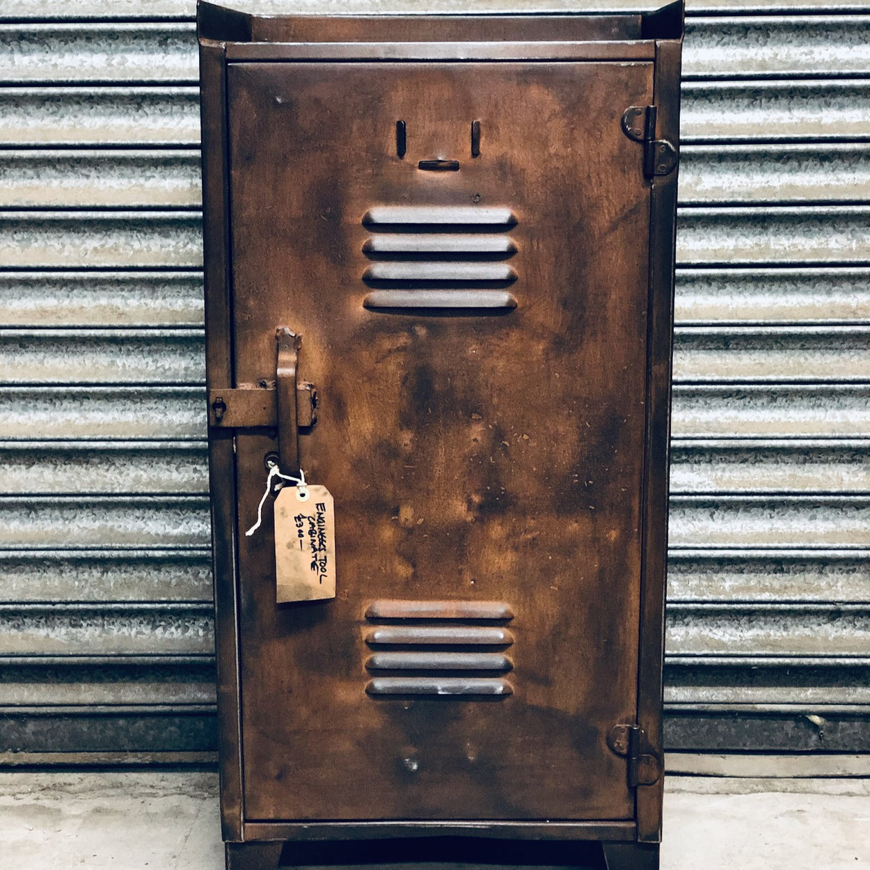 Vintage Engineers Cabinet.