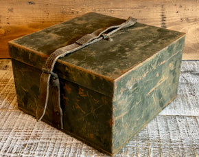 Vintage Metal Army Boxes
