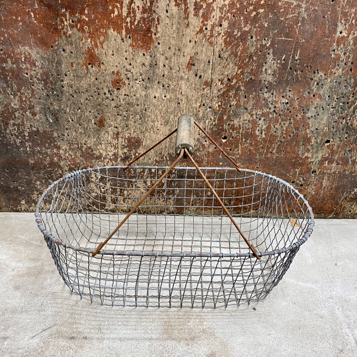 Vintage Wire Basket