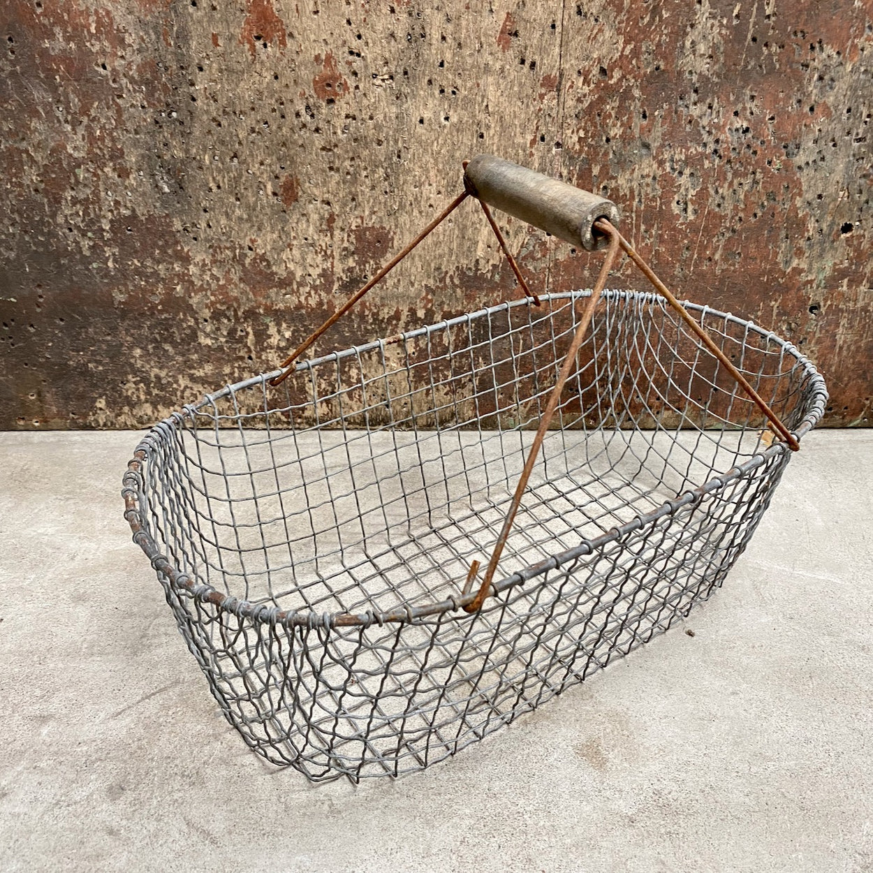 Vintage Wire Basket