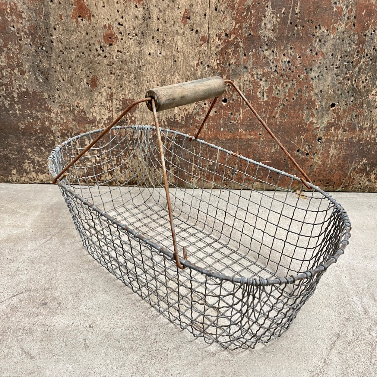 Vintage Wire Basket