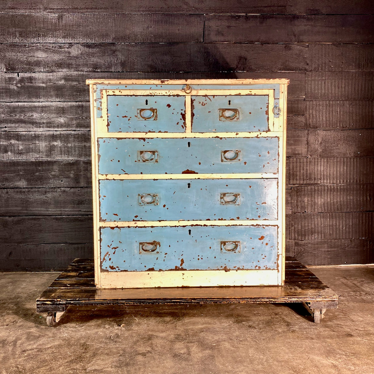 Antique Military Campaign Chest