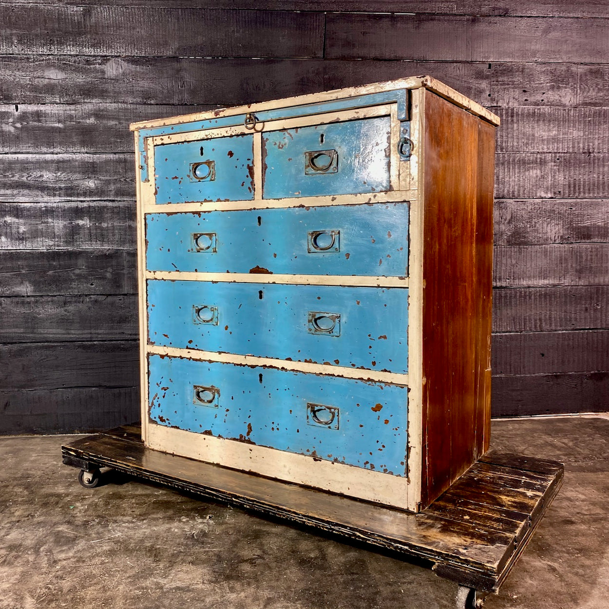 Antique Military Campaign Chest