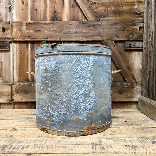 Galvanised Bin