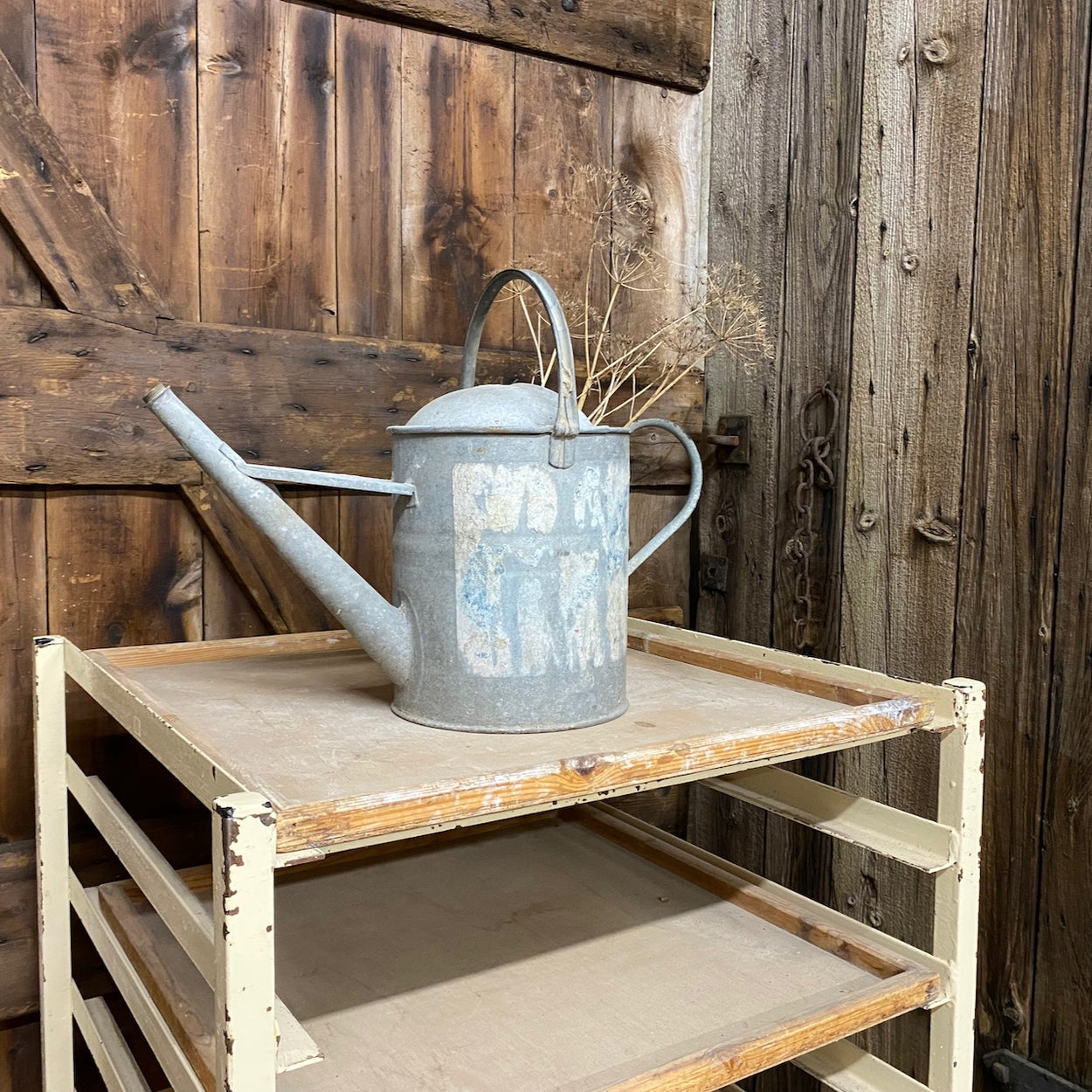 Vintage Galvanised Watering Can