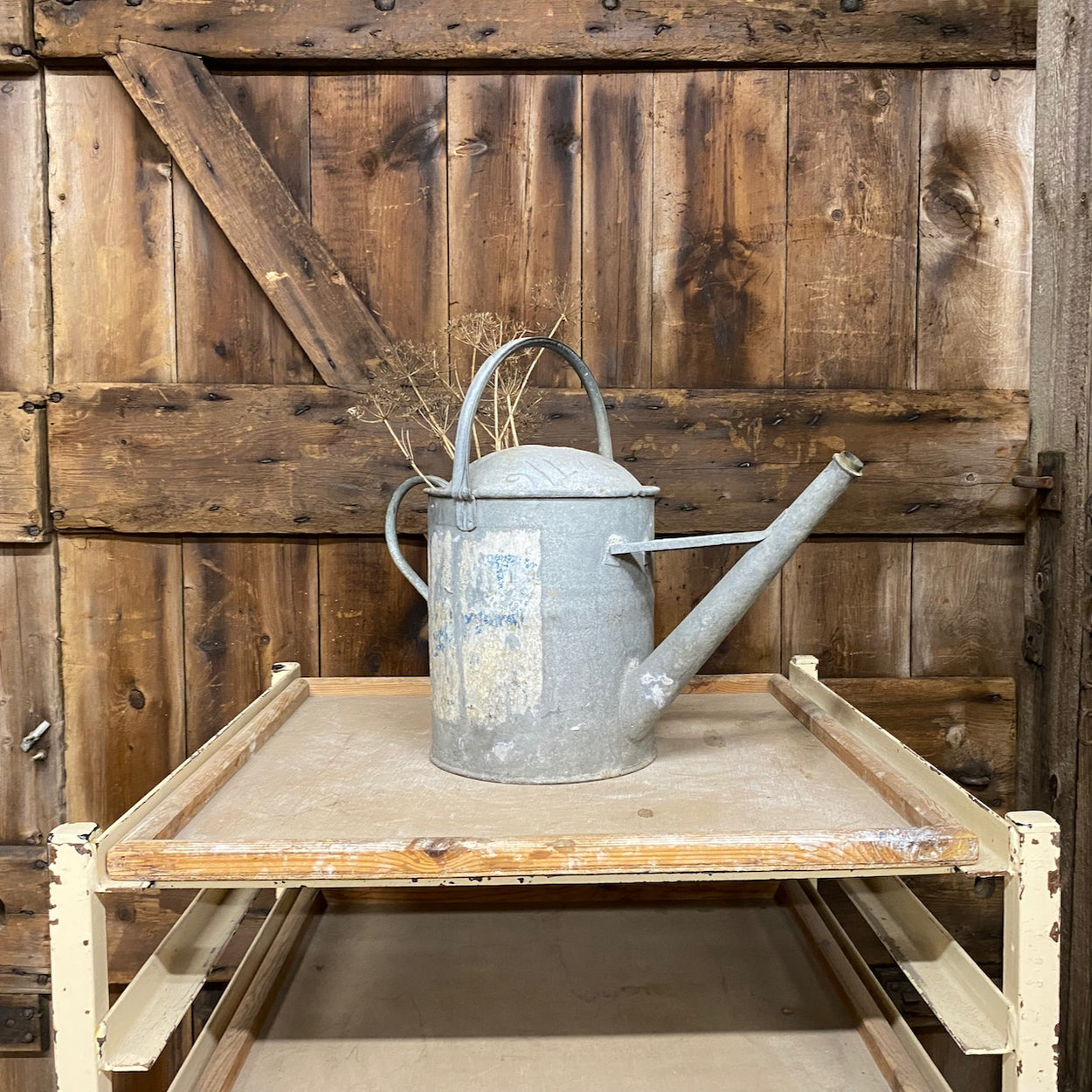 Vintage Galvanised Watering Can