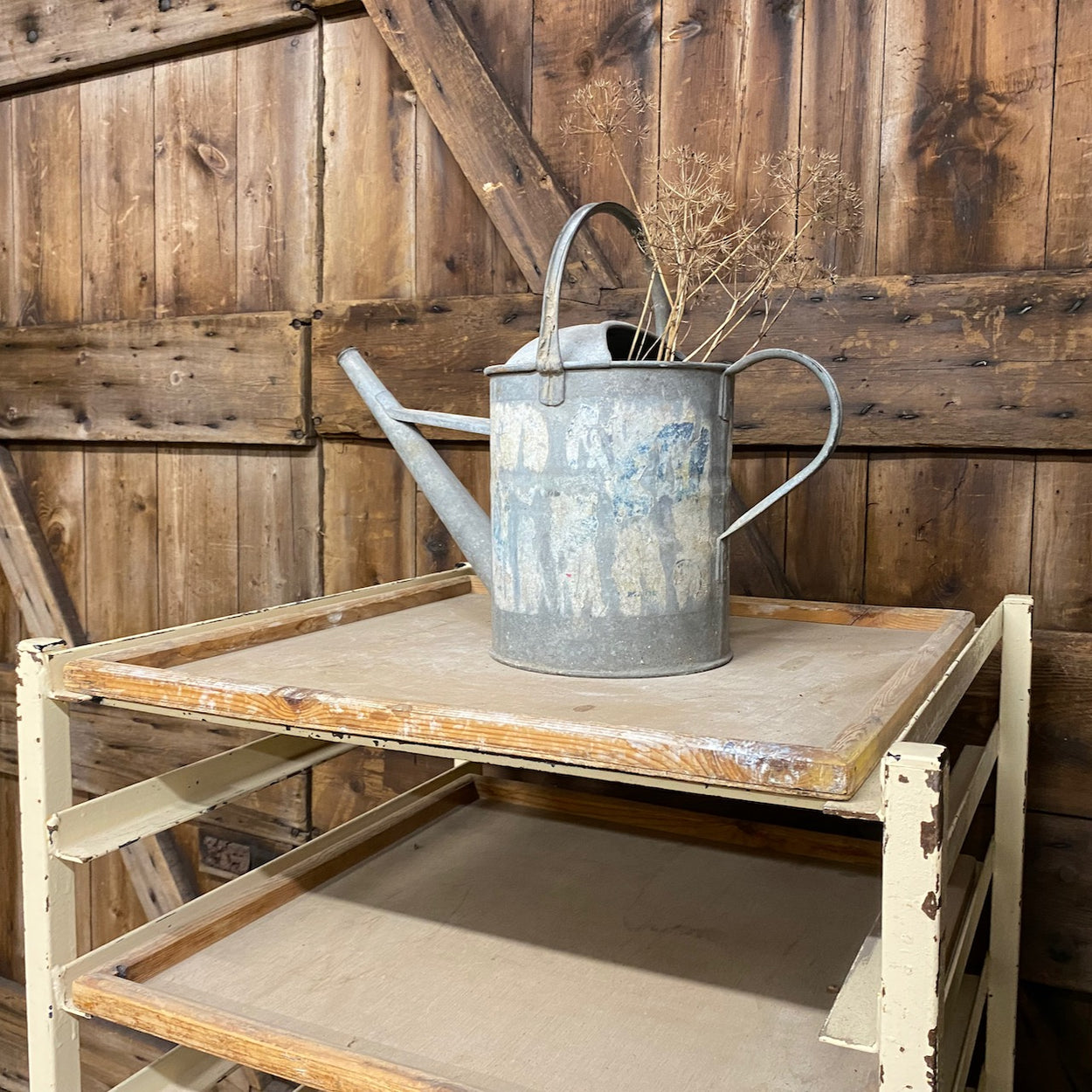 Vintage Galvanised Watering Can