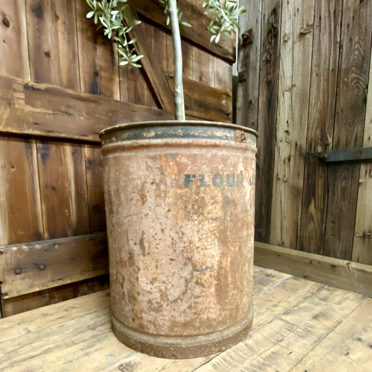 Vintage Flour Bin