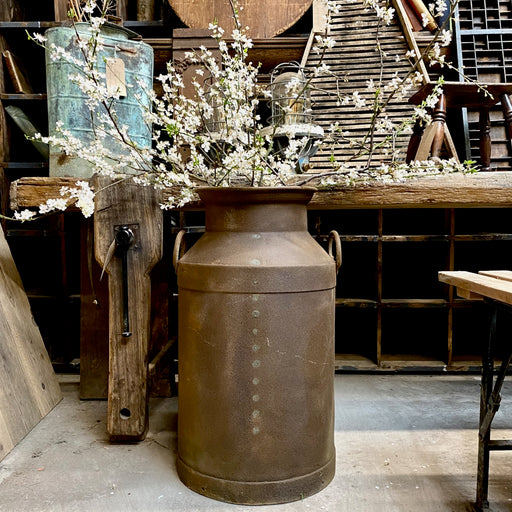 Large Vintage Rustic Milk Churn