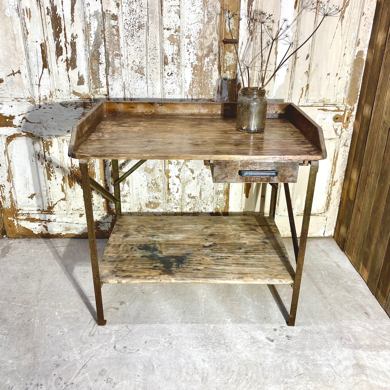 Industrial Workshop Table