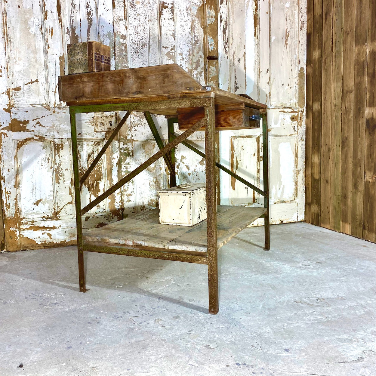 Industrial Workshop Table