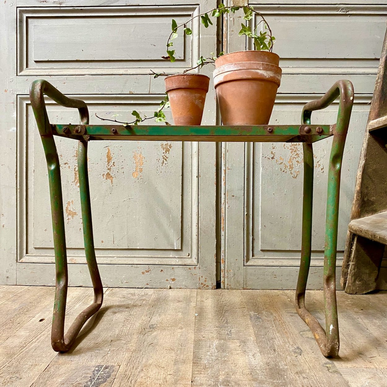 Vintage Potting Shed Stool