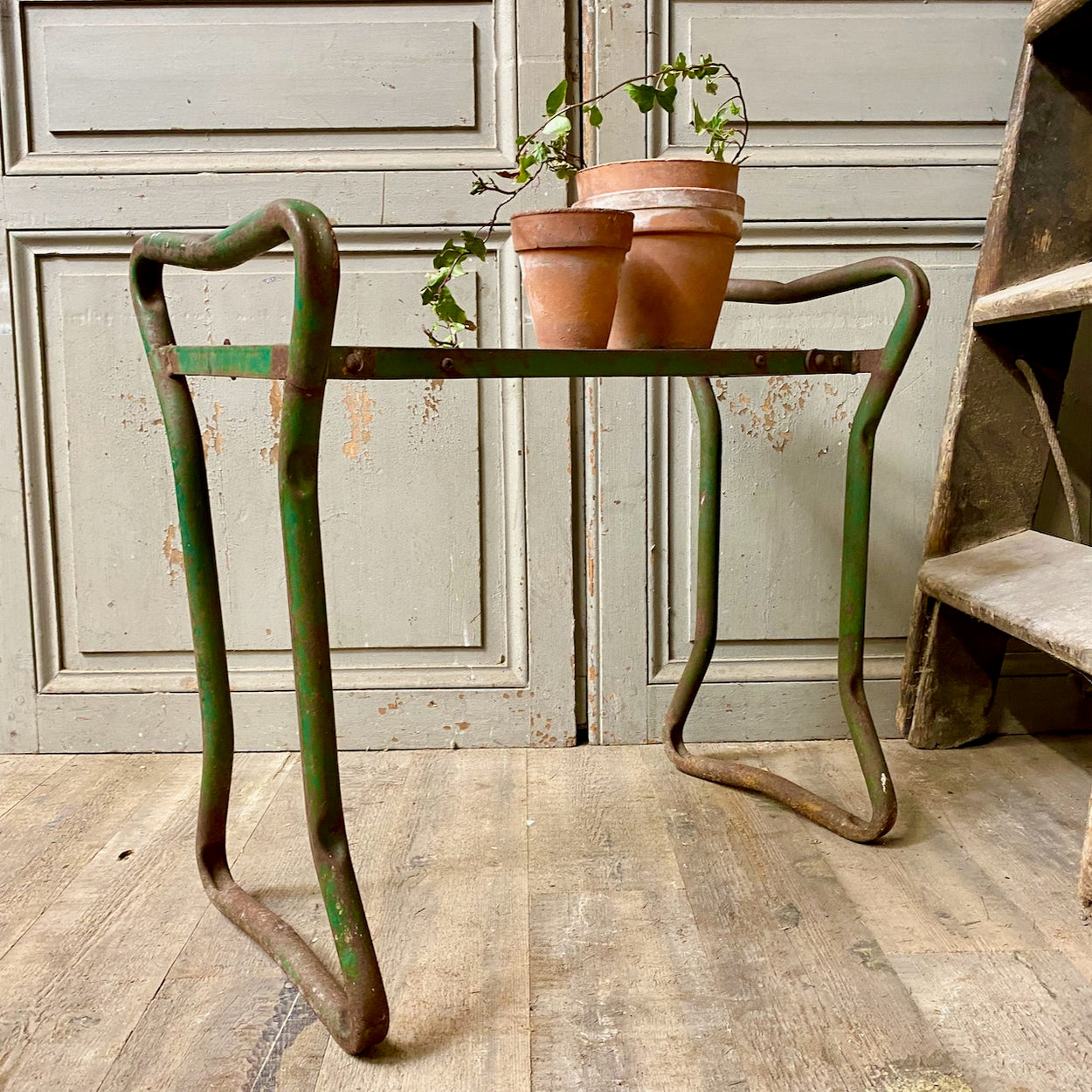 Vintage Potting Shed Stool