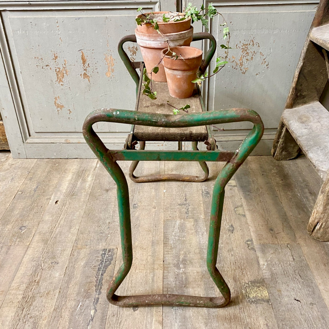 Vintage Potting Shed Stool