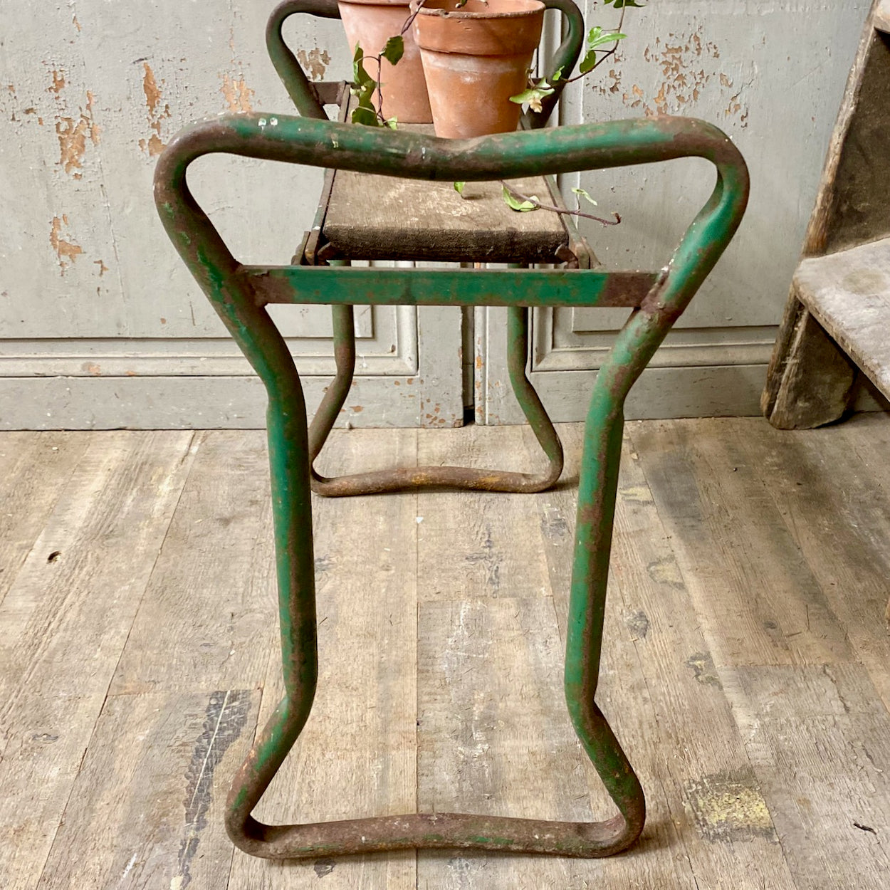 Vintage Potting Shed Stool