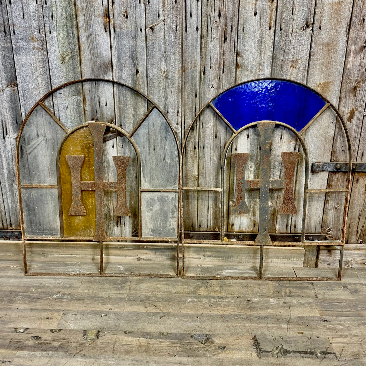 Reclaimed Arch Crittall Windows