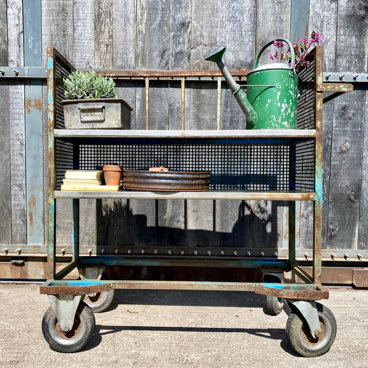 Industrial Factory Trolley 1