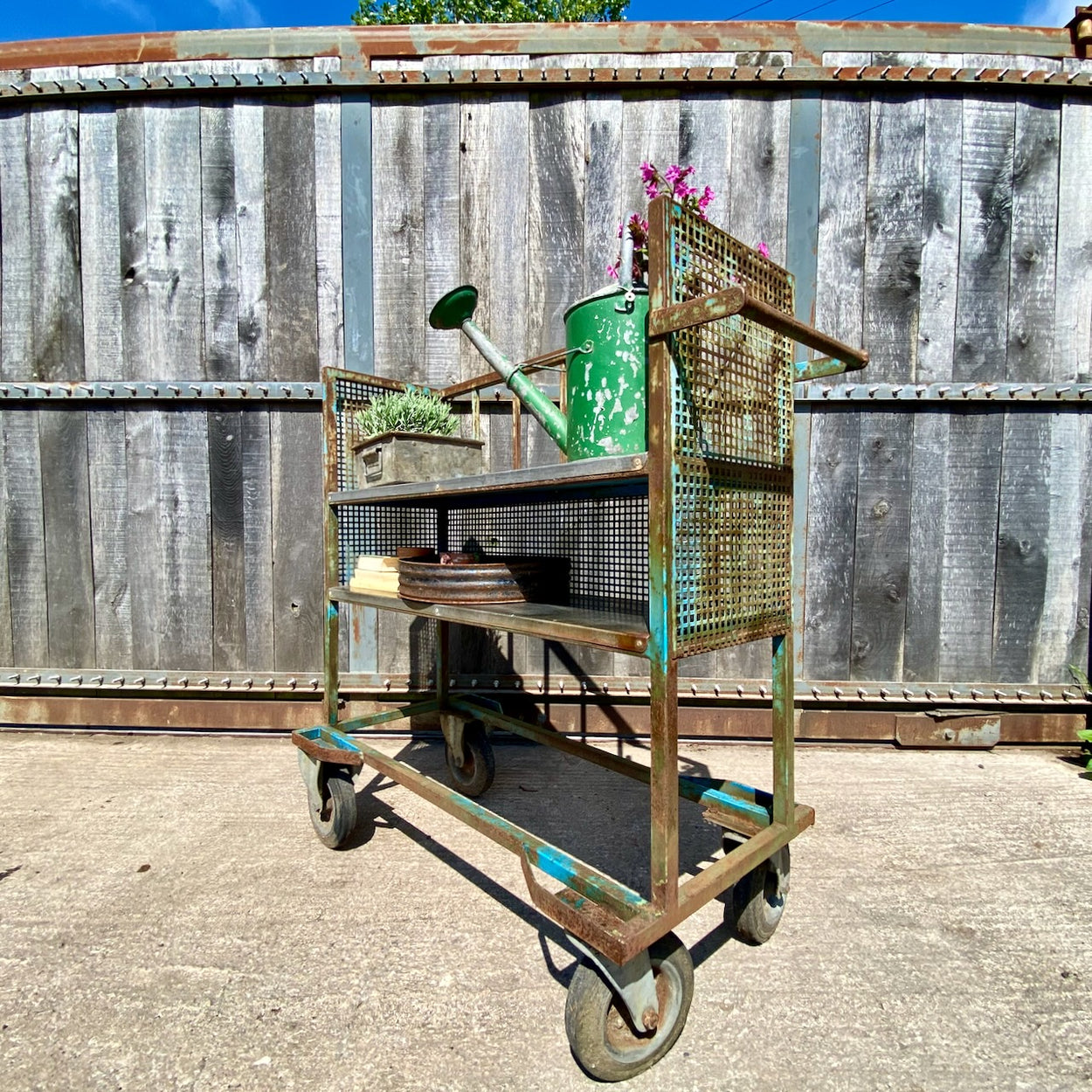 Industrial Factory Trolley 1