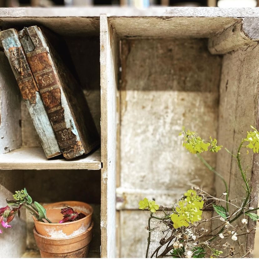 White Wooden Box