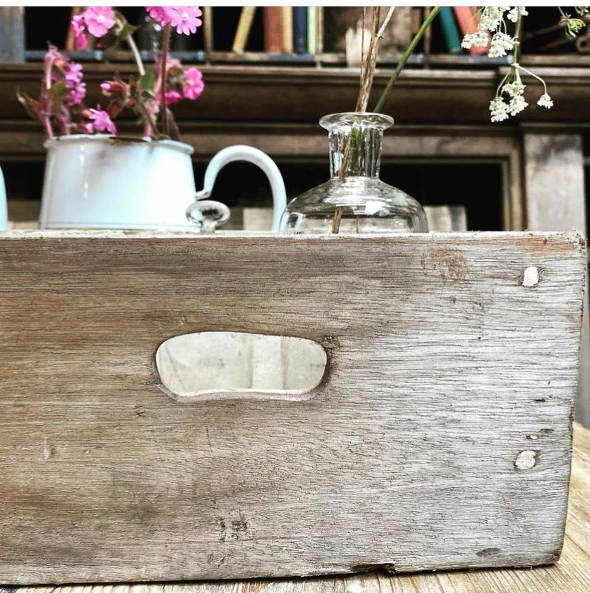 White Wooden Box