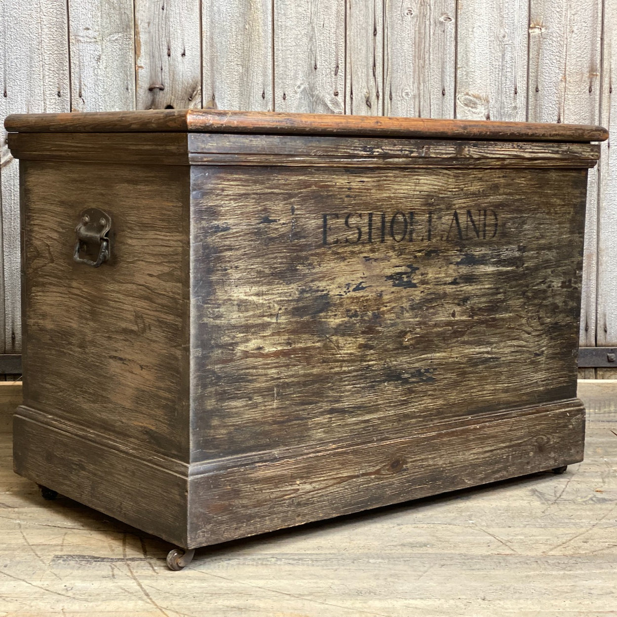 Vintage Wooden Chest