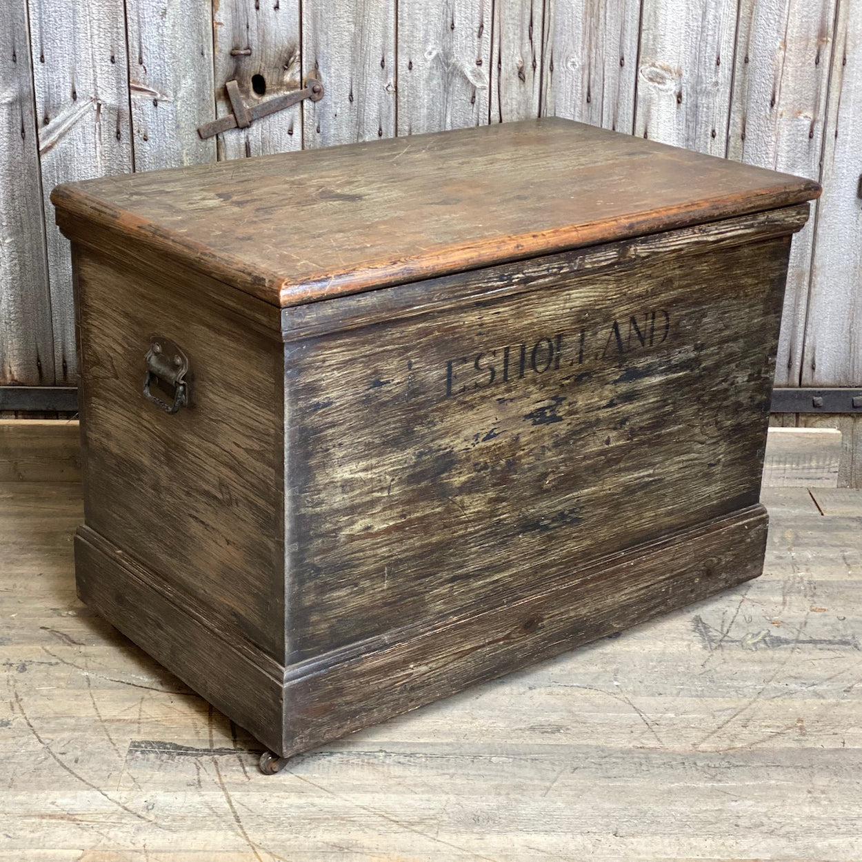 Vintage Wooden Chest
