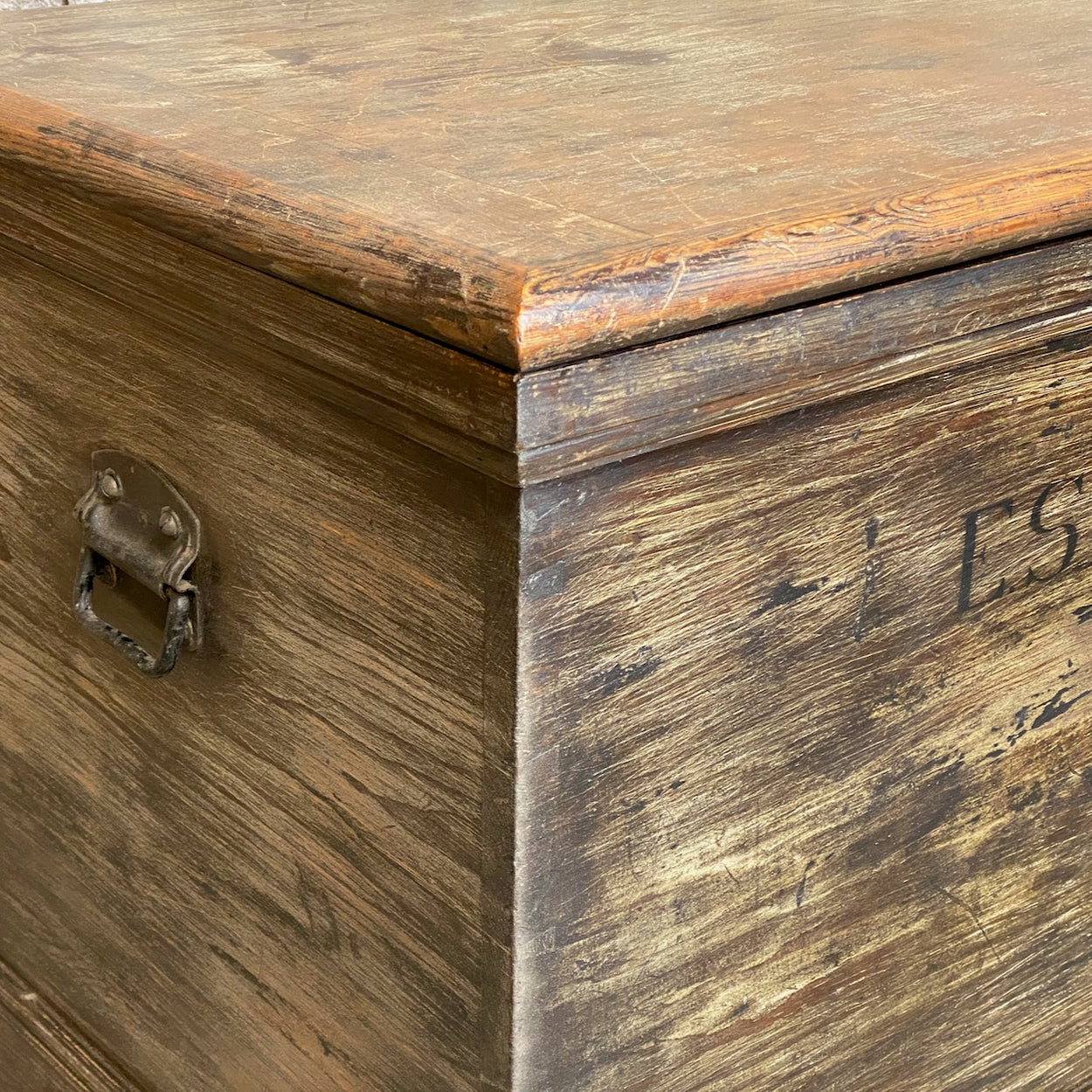 Vintage Wooden Chest