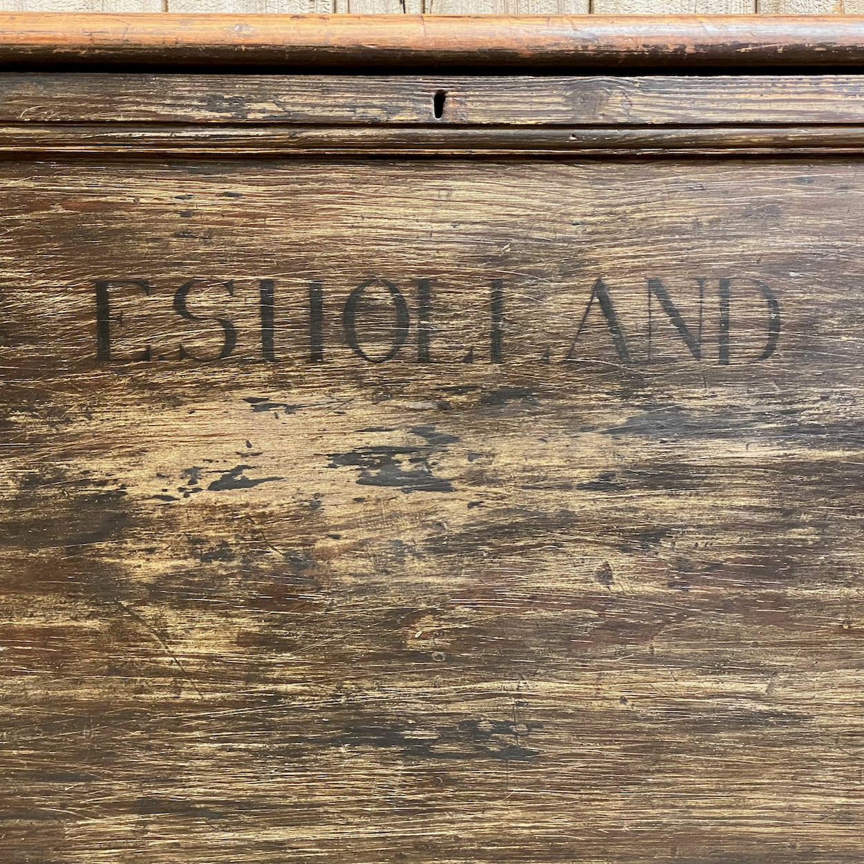 Vintage Wooden Chest