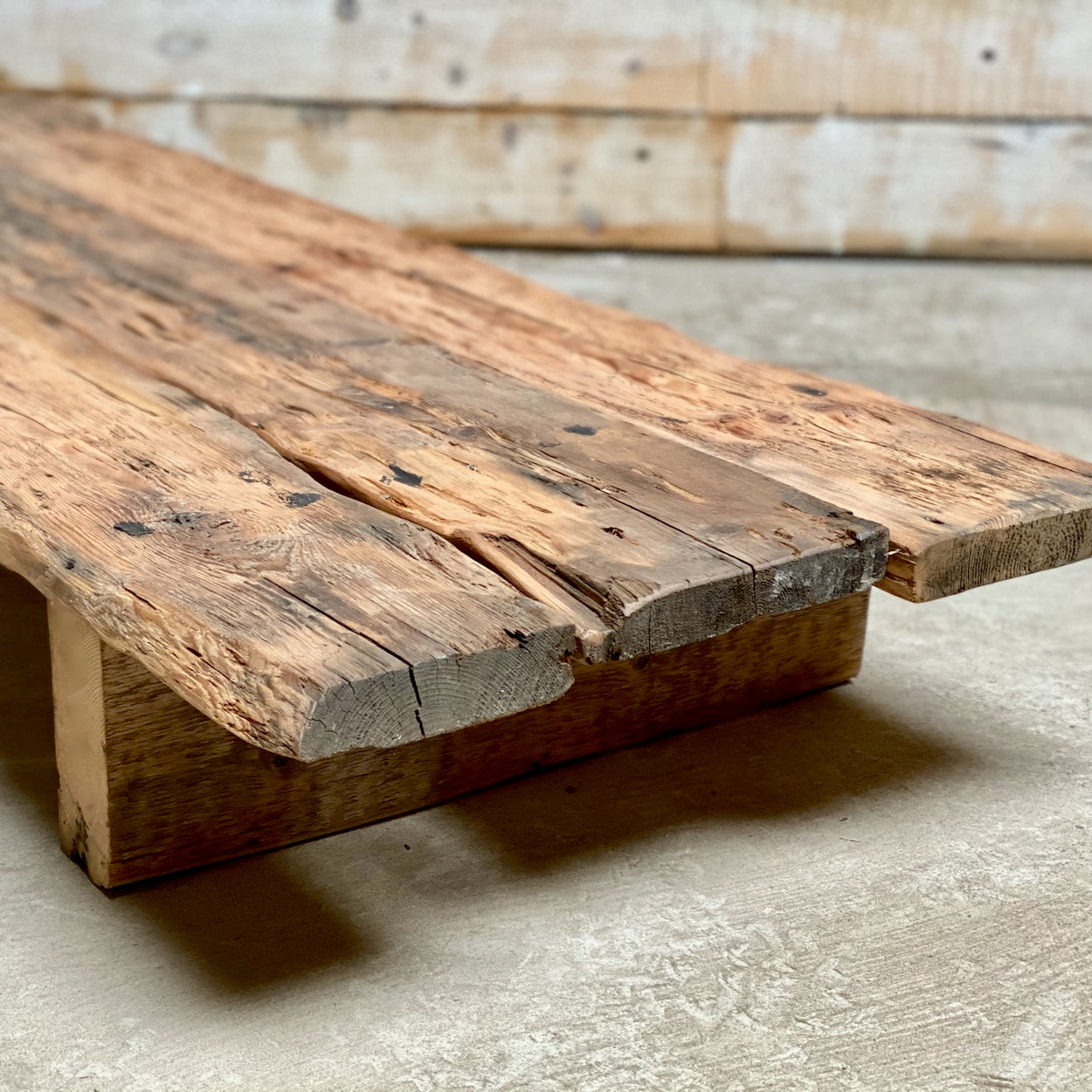 Reclaimed Boat Plank Coffee Table