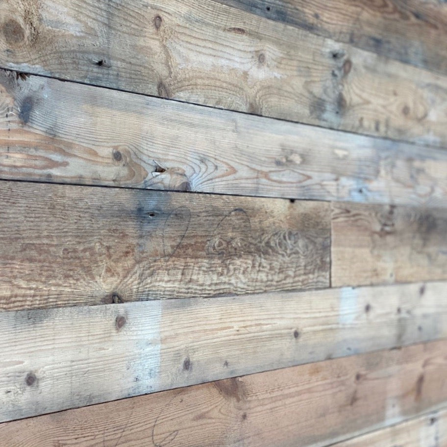 Sample of Fife Arms Natural Reclaimed Wall Cladding