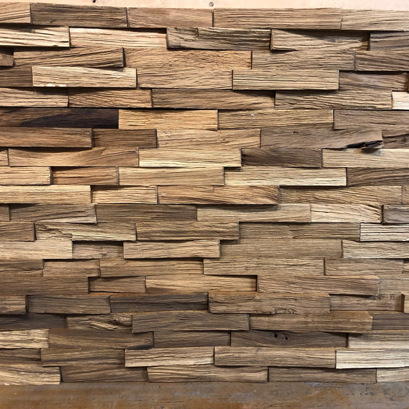 New Oak Wall Cladding