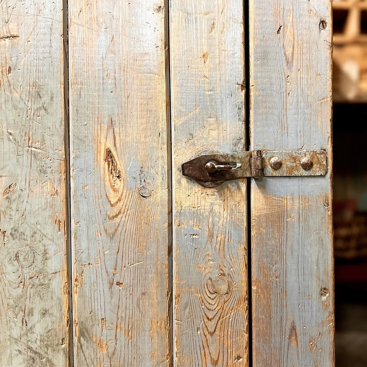 Blue Workshop Cabinet