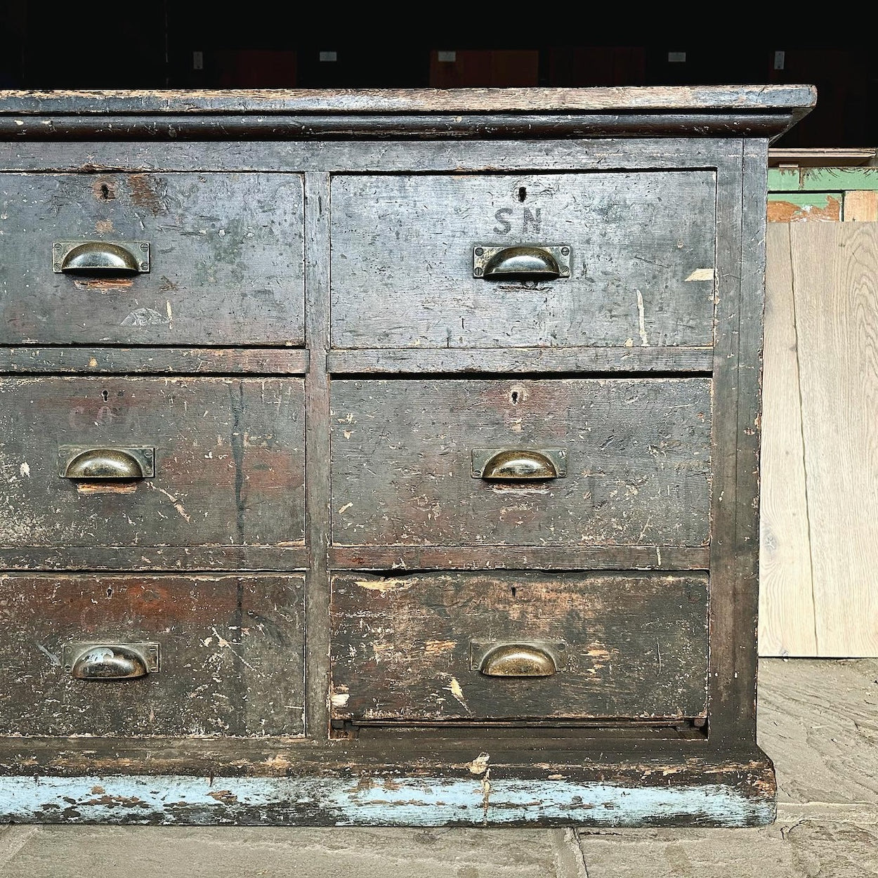 Antique Shop Counter