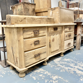 Large 19thc Pine Dresser