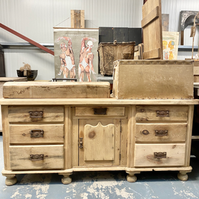 Large 19thc Pine Dresser