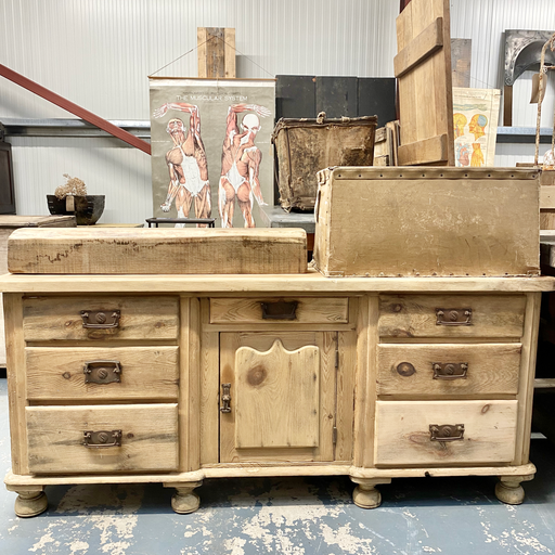 Large 19thc Pine Dresser