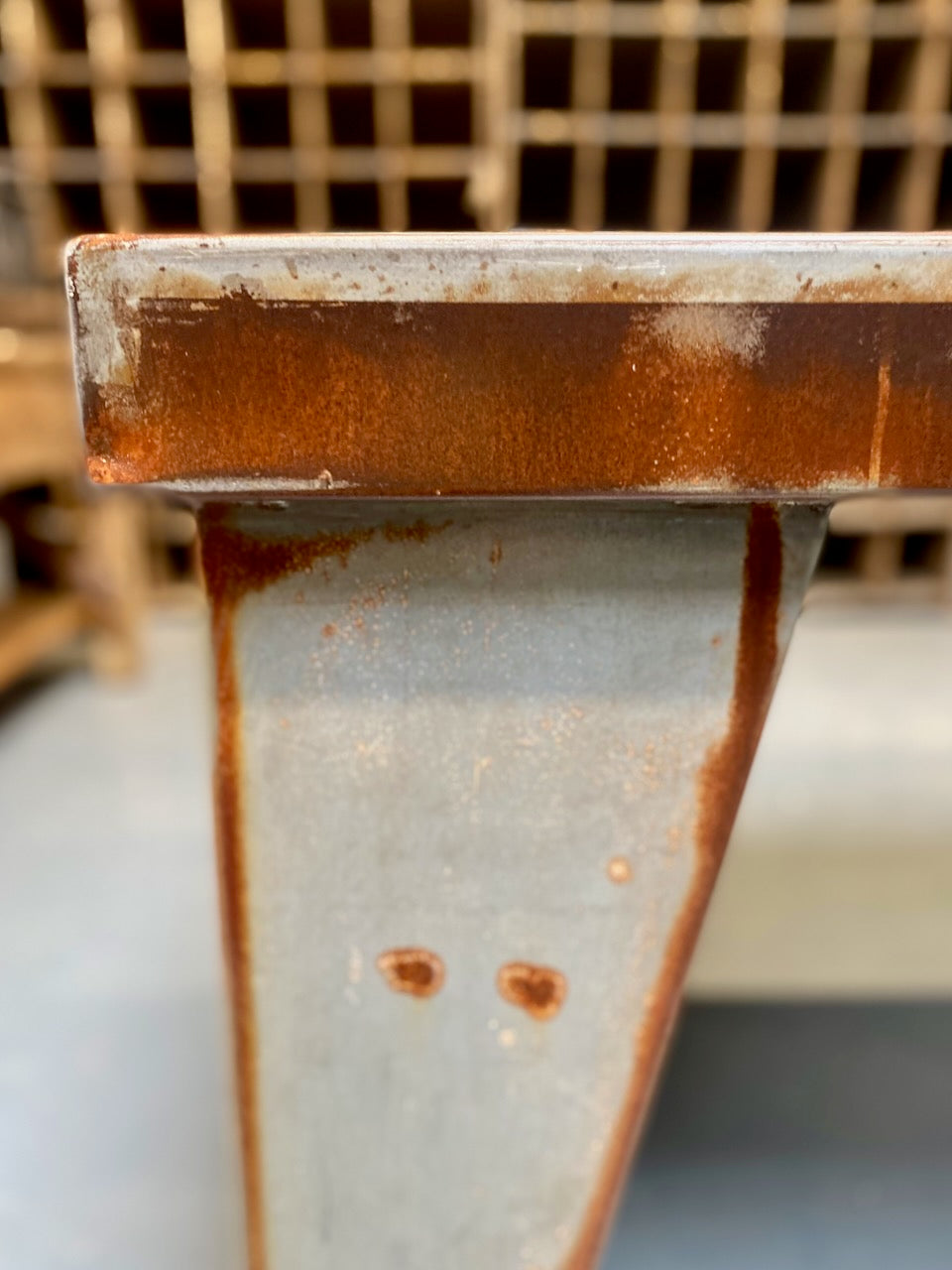 Folded Steel Setting Out Table