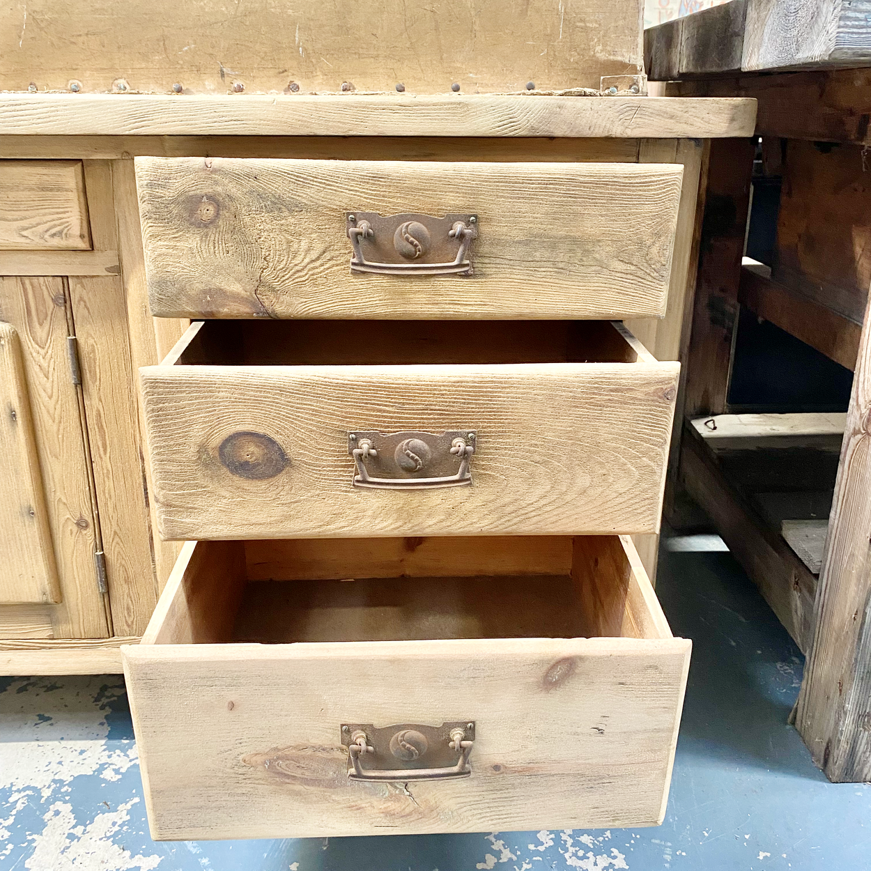 Large 19thc Pine Dresser