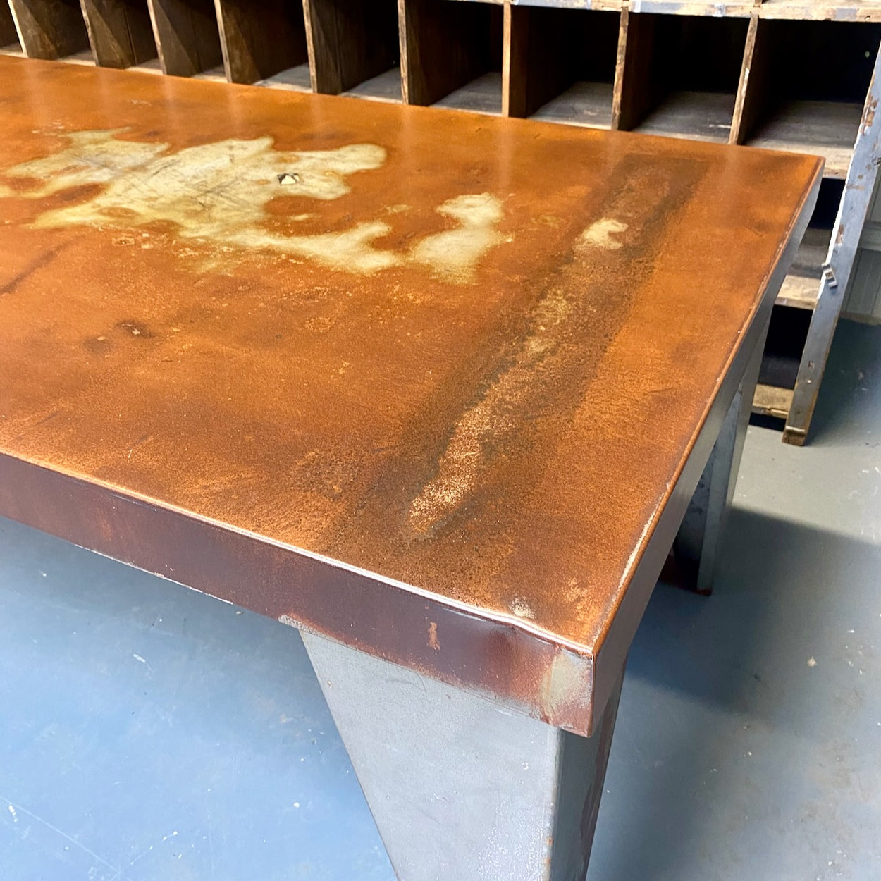 Folded Steel Setting Out Table